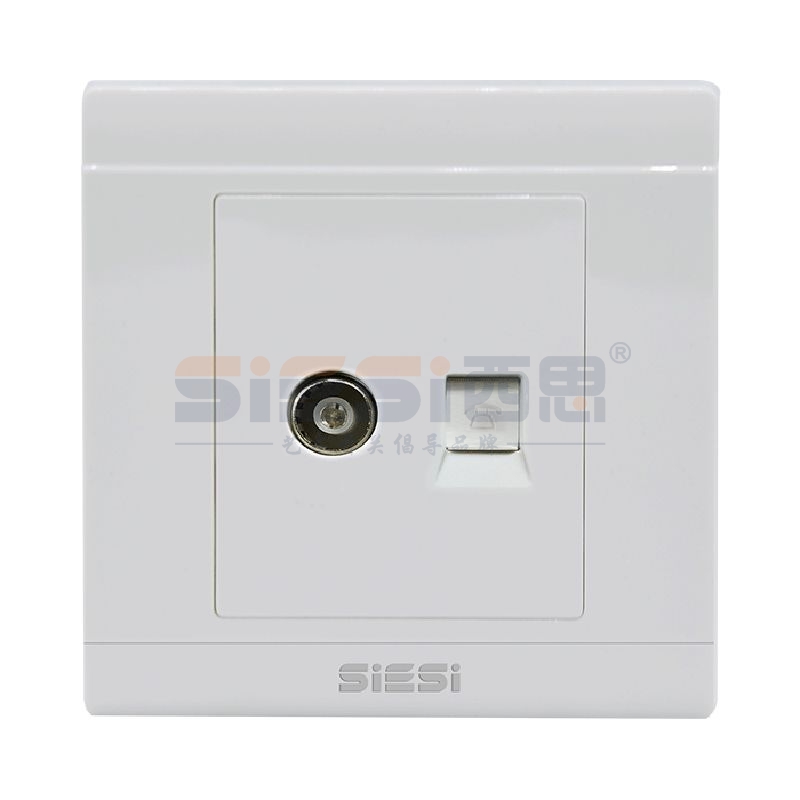 一位电视、电话插座