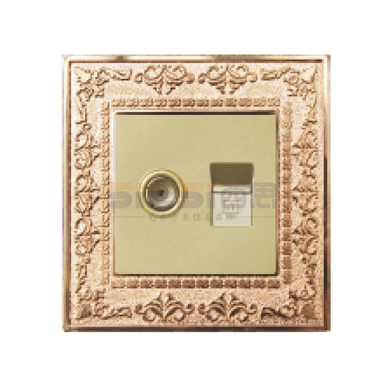 一位电视、、电脑插座